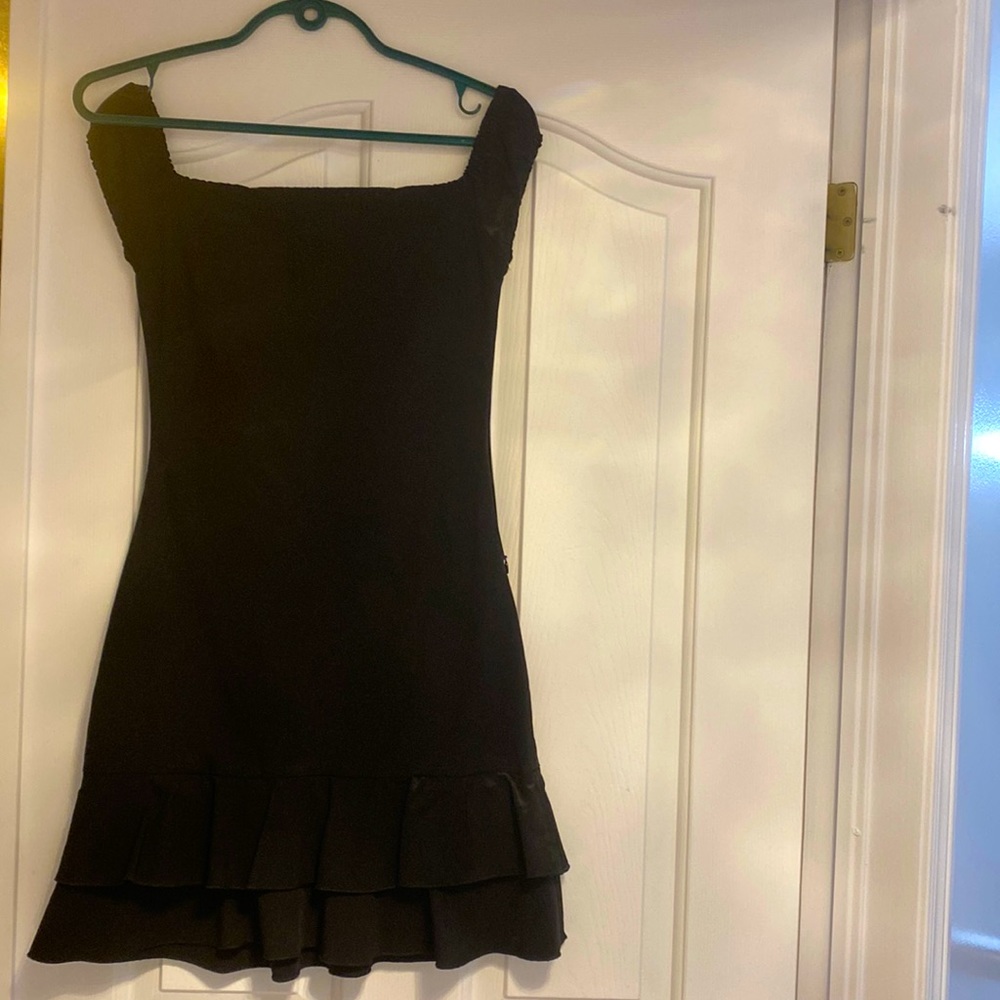 Zara black dress